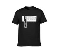 QIANHANTANG The Specials Aka Ska Unisex 100% Cotton Short-Sleeve T-Shirts Black XXL