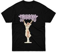 QIANHANTANG Xanadu Kira Olivia Newton John Gold Glow Funny Unisex 100% Cotton Short-Sleeve T-Shirts Black L