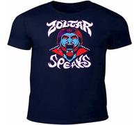 QIANHANTANG Zoltar Speaks Big Movie Tom Hanks Retro 80S Wish Unisex 100% Cotton Short-Sleeve T-Shirts Black XXL