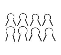 Qianjyvous Kit de clés pour filtres d’Objectif d’Appareil Photo, 8 pièces, Outil de démontage de Filtre antidérapant revêtu de Caoutchouc, adapté aux filetages d’objectifs de 48-55 mm, 58-62