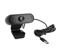 Qianjyvous Webcam avec Microphone à réduction de Bruit 1080P HD 30FPS, caméra Web USB Plug and Play pour Ordinateur Portable, PC, TV, réunions en Ligne