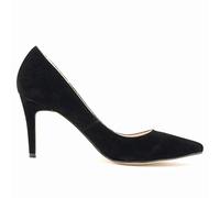 QIANKUN Chaussures à talons hauts sexy pour femmes à talons hauts tendance à bout pointu chaussures élégantes noires rouges travail mariage talons hauts grande taille - noir, 38