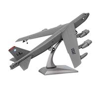 Qianly 1/200 Diecast Metal Airplanes American B-52 Fighter Aircraft Model w/Stand Collectibles