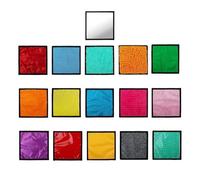 Qianly 16 Pièces Tapis Sensoriel Texturé Plaques Jouet Sensoriel Tuiles Sensorielles en Tissu pour Sensorielle Développement Enfant
