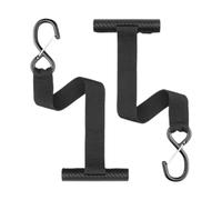 Qianly 2 Pièces Sangles D'Amarrage pour Galerie de Toit avec Ancrages Rapides et Boucles pour Coffre Accessoires pour Bateau avec Poignée Étendue pour Le TR, avec Boucle