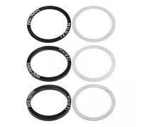 Qianly 2X 24/29/30mm 6Pack Vélo Bottomspacer Joint Volant Rondelle Remplacement Rondelles Pièces Vélo Pédalier pour BB86 91 92 PF30 BB30