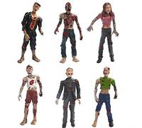 Qianly 2x 6pcs Marche Cadavres Poupées Zombie Action Figure Collection Jouet