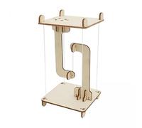 Qianly 2x Jeux de Construction Flottants En Bois pour Le Bricolage, Les Sciences et L'éveil Des Tout-petits