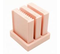 Qianly 3 Piè til Formage D'argile En Plastique Professionnel til Modelage Étui Rangement Compact pr Nail Art, Peau, 2 À 2.5 À 3mm