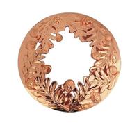 Qianly 3x Candle Topper Leaf Candle Topper Shade Jar Lid Shade Sleeves For Jar Candles Candles Uniformly In Jar Table Centerpiece Decor