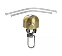 Qianly 3X Sonnette de Vélo Cloche de Guidon Clear Loud Accessoires de Vélo Sonnette de Vélo Klaxon de Vélo Fort pour Cruiser Cycle Vélo Pliant Nuit Vélo BMX