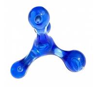 Qianly 5 Pièces Rouleau de Massage Manuel Corps Massager Mains Rouleau Musculaire Balle Acier Détente Jambes Bras Nuque Dos 4 Billes Lisses Rotatio, 5 pièces