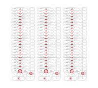 Qianly 60 Pièces Étiquettes de Golf Autocollants Impact Papier sans Carbone Fonction Analyse Précision Application Facile pour Golfeurs Séances D'Entr, Style C