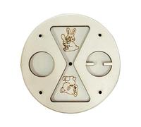 Qianly Accessoires pour Tableau D'activités En Bois pour Les Tout-petits, pour L'apprentissage Précoce Des Compétences Pratiques, Sablier,