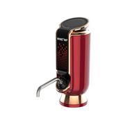 Qianly Aérateur-Verseur Vin Électrique Magnétique Distributeur Vin avec Tube D'extraction USB pour Soirées, Maison, Rouge