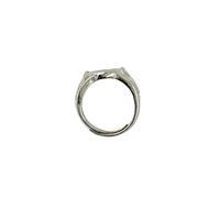 Qianly Anneau Blank Réglable avec Support Base Ronde en Laiton Filigrane à Thème Fleuri pour Création de Bijoux Personnalisés et Décoration Maison, 10mm