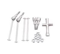 Qianly Arbres de Transmission de Rechange pour Voitures RC 1:16 : Accessoires Robustes et Faciles à Installer Soi-même. Amélioration Des Arbres de Transmissi