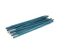 Qianly Arceau de Tente Robuste en Alliage D'aluminium, Accessoire de Camping, Léger et Pliable, Idéal comme Pièce de Rechange pour La Randonnée, Le Campi, Bleu, 408cm