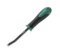 Qianly Arrache-clou Robuste En Acier Carbone avec Poignée Ergonomique Antidérapante Extracteur D'Agrafes à Angle Courbé Outil de Levage pour Photos Adapté à