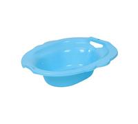 Qianly Baignoire de Siège avec Intégré, Compatible avec Différentes Formes de Toilettes, et Tuyau Anti-débordement. Siège Confortable et Spacieux, Surf, BLEU