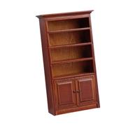 Qianly Bibliothèque pour Maison de Poupée à L'échelle 1:12, Idéale pour Une Chambre à Coucher Ou Un Miniature.