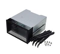 Qianly Boîtier pour Disques Durs à Trois Baies. Alliage D'aluminium Robuste. Cadre Adaptateur Parfaitement Ajusté. Installation et Retrait Faciles pour O