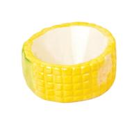 Qianly Bol de Nourriture de Hamster en céramique Gerbil Plat Alimentaire Petit Animal d'alimentation Bol mangeur de Hamster pour Souris