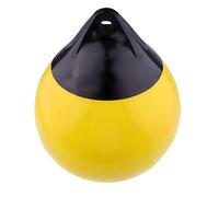 Qianly Bouées Gonflables en PVC pour Bateaux/Bombes D'amarrage et de Signalisation, Jaune, 30x35cm