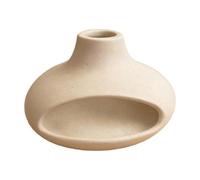 Qianly Brûleur à Sauge En Céramique, Porte-bouillon de Table, Bol à Fumigation pour La Maison, La Chambre, La Cheminée, Le Bureau Ou Toute Autre Table, Blanc