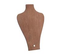 Qianly Buste en Bois, présentoir à Colliers, présentoir à Bijoux pour Exposition, chevalet pour Accessoires de Photographie, Commode, S