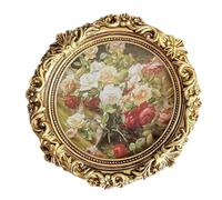 Qianly Cadre Photo Mural au Design rétro, décoration d'intérieur, Cadre Photo en résine, Fixation Murale pour œuvres d'art, café, Salon, Chambre à