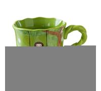 Qianly Cafetière en Céramique Décorative pour Le Lait, Le Thé et l'eau, avec Poignée, Idéale pour La Chambre, La Maison et Le Bureau.