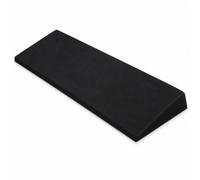 Qianly Cale'inclinaison En Mousse Incliné Cale Squat Léger Civière Mollets pour Sportifs, Noir, Modèle Incliné Long / 51 15 5cm