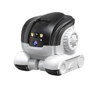Qianly Caméra Robotisée sur Roues, Caméra de Sécurité étanche, Vision Nocturne, 3 Millions de Pixels, Deux