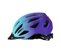 Qianly Casque de Vélo Route VTT Vélo Patinage, Bleu Violet, Taille Unique 56-61 cm, Pour Adultes Unisexes