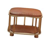 Qianly Cat Maison Tabouret lit de Chat pour Chats intérieurs Meubles partagés Humains et Animaux de Compagnie Couverts de Chat de Chat Chaton Maison en Bois,