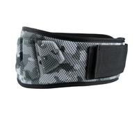 Qianly Ceinture D'haltérophilie Soutien Renforcé Ceinture de Musculation En EVA Épaissie Support Lombaire pour Squat pour Haltérophiles, Athlètes, Camouflage Gris, XS