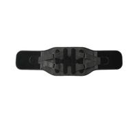 Qianly Ceinture Lombaire de Soutien Dos Ajustable avec Bande Élastique Ergonomique Universelle Respirante pour Hommes Femmes Convient Au Sport Musculation Ma, Black L