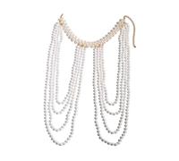 Qianly Chaîne de Corps d'épaule en Perles Chaîne de Bikini pour Habiller Un Mariage