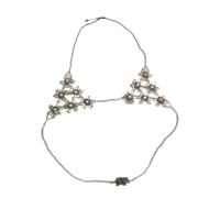 Qianly Chaîne de soutien-gorge tendance pour femme, idéale pour un, une représentation sur scène ou un festival de musique.