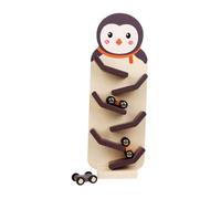 Qianly Circuit de Voitures avec Rampe et Toboggan En Forme de Zigzag, Idéal pour Les Enfants de 1 An et Plus, Pingouin