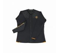 Qianly Combinaison Multisport, 3mm néoprène, Flottante, Confort, Noir-Orange, M