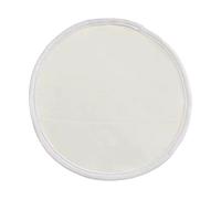 Qianly Compresses D'Huile de Ricin Coussinets pour Seins Lavables Réutilisables Protection Anti Tache Facile à Nettoyer Adapté pour Les Femmes Soin Personnel, Blanche