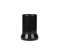 Qianly Conduit D'évacuation WC à Extrémité Évasée Intérieur Tube Vidange Toilte à Iertion Directe Anti-r pr Plombiers, Bricoleurs, Noir, 180MM