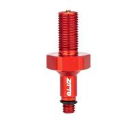 Qianly Connecteur d'air pour Amortisseur de Vélo, Rouge