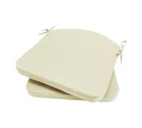 Qianly Coussin de Chaise Coussin de Chaise avec Plate-Forme de Planche à Plancher Assis Coussin de siège pour décoration intérieure, Blanc