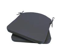 Qianly Coussin de Chaise Coussin de Chaise avec Plate-Forme de Planche à Plancher Assis Coussin de siège pour décoration intérieure, Gris