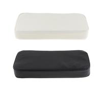 Qianly Coussin D'oreiller de Massage de Visage de Salon de Beauté de Santé pour Le Lit de Table de Station Thermale Noir, Beige & Noir