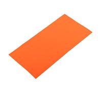 Qianly de Réparation Polyester Tissu Autocollant Étanche Kit de Réparation pour Tente Bâche Auvent et Matelas Gonflable Adhérence Forte Lavable Adapté, Orange, 20x10 cm