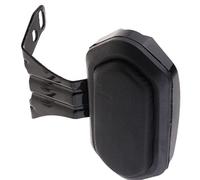 Qianly Dossier Conducteur Coussin Passager Sissy Bar Repose- Support Ajustable en Plastique Résistant Design Élégant Montage Simple Adapté à la